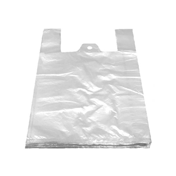 100 Stk. Hemdchentragetaschen 30+18x55 cm 11,5 μm weiß